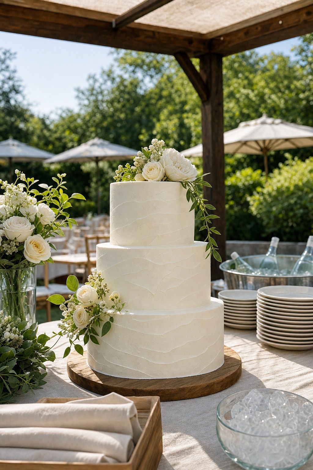 Pick Buttercream Alternatives for Outdoor Heat small apartment idea for Top 18 Summer Wedding Cake Ideas That Hold Up in the Heat and Look Stunning.