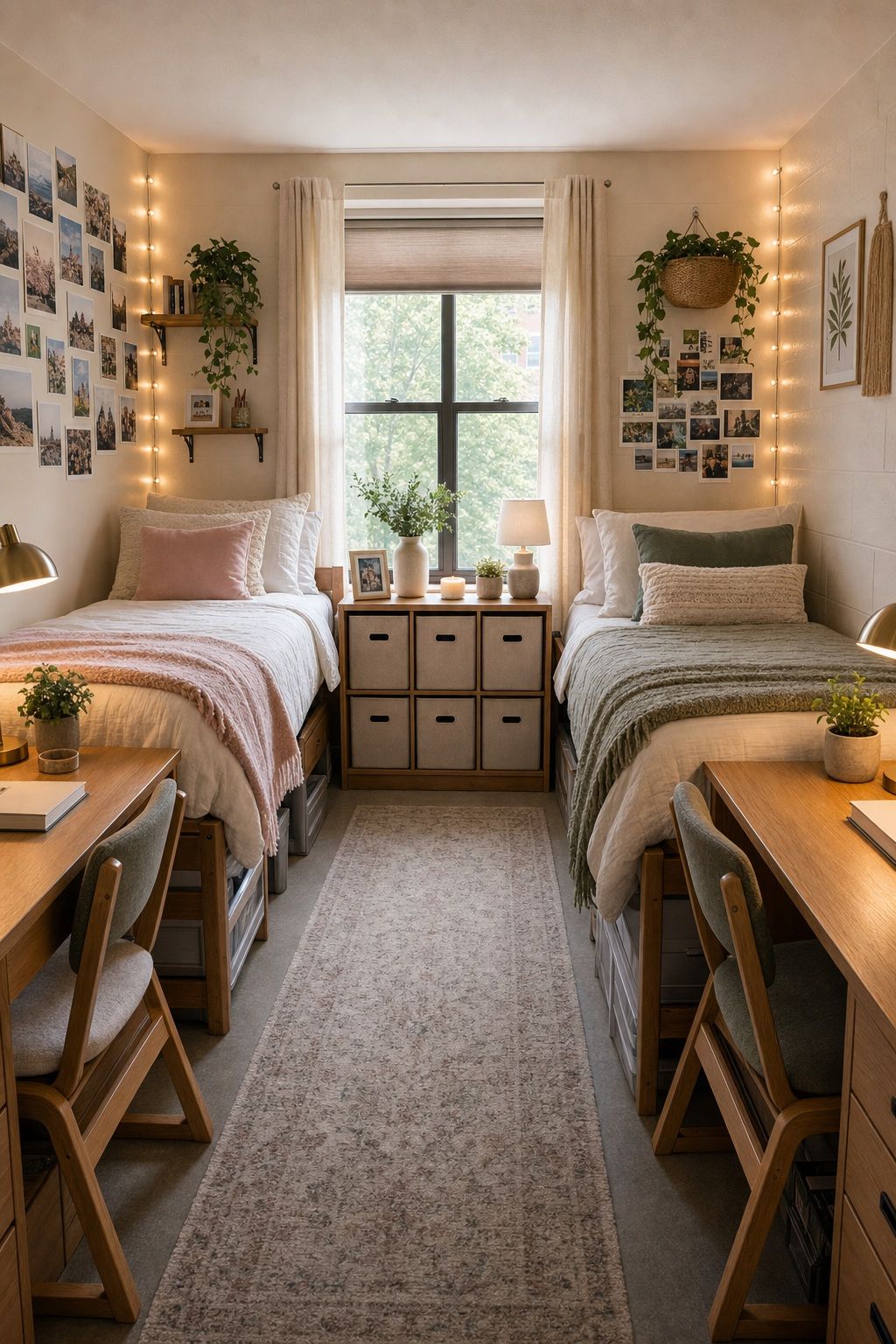 Designate Shared vs Personal Decor Zones small apartment idea for Top 20 Stylish College Dorm Room Ideas to Make Your Space Feel Like Home.