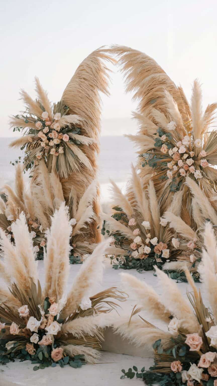 DIY Pampas Grass Decor Wedding Summer Ideas - 2026