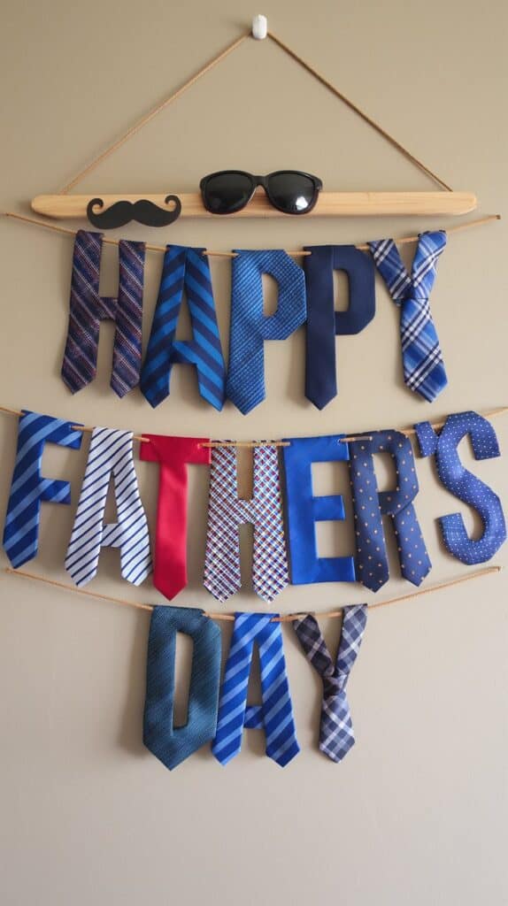 Looking for creative Father's Day decoration ideas? From DIY tie banners to fishing-themed setups, transform your space into a celebration Dad will love with these tips!