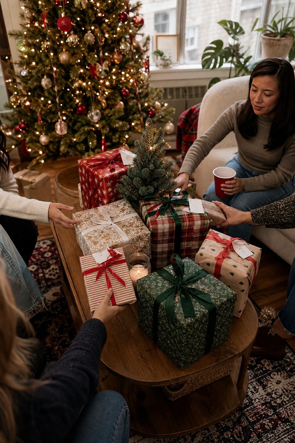 Plan a Gift Exchange Game small apartment idea for Top 19 Creative Christmas Party Ideas to Celebrate in Style.