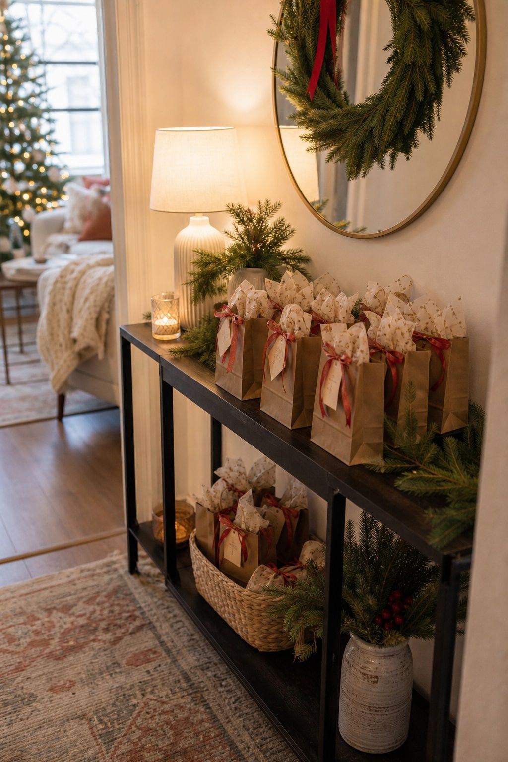 Send Guests Home With a Small Favor small apartment idea for Top 19 Creative Christmas Party Ideas to Celebrate in Style.