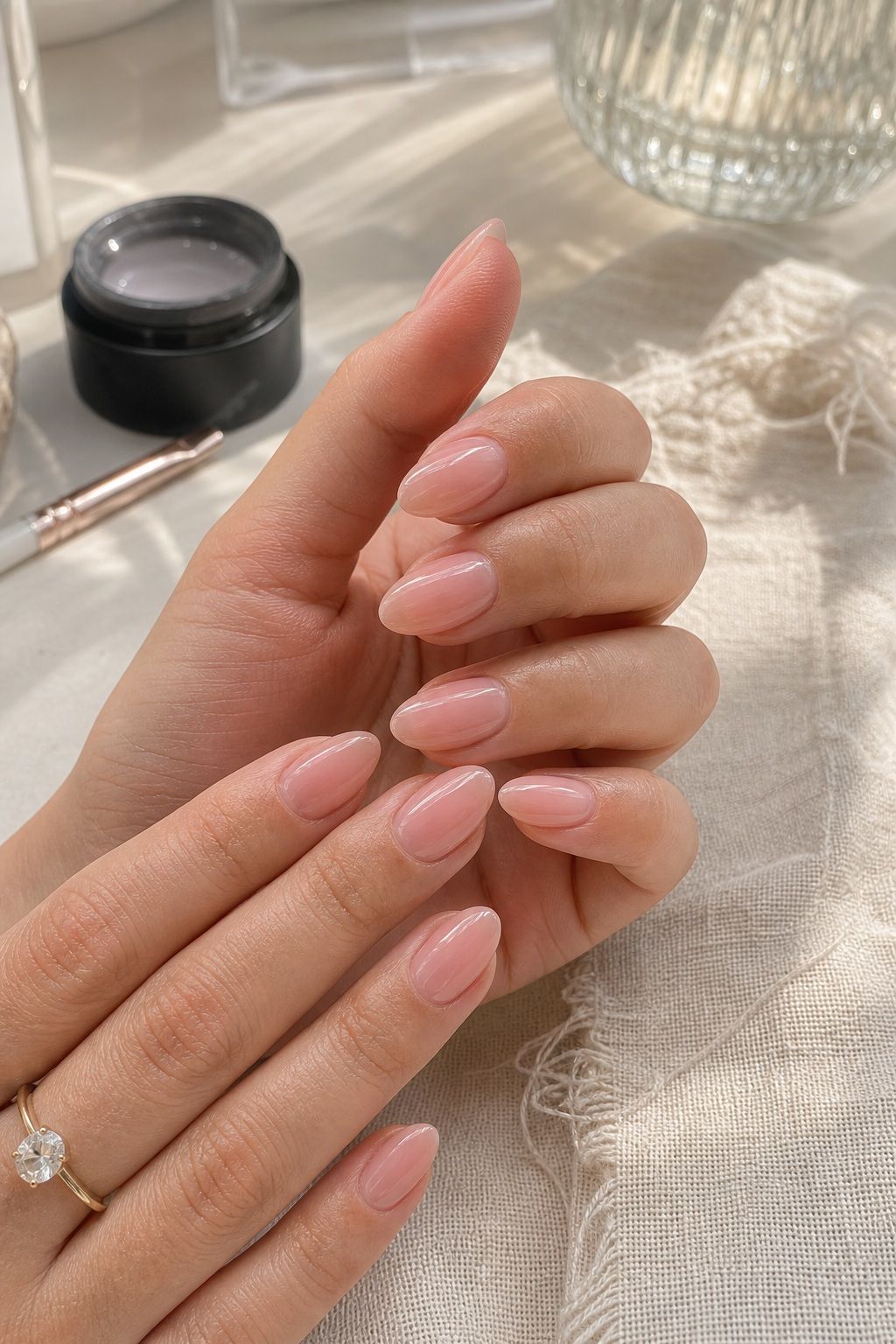 Builder Gel for Strength Plus Sheer Look small apartment idea for Top 18 Summer Wedding Nail Ideas for the Bride Who Wants Fresh and Floral.
