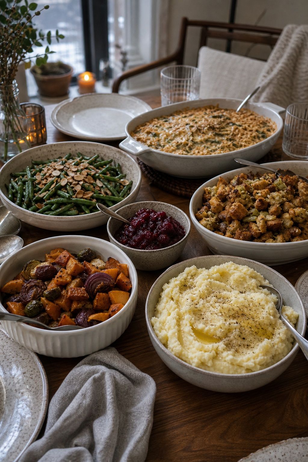 Build a Strong Lineup of Sides small apartment idea for Top 18 Friendsgiving Food Ideas for an Easy, Crowd-Pleasing Spread.