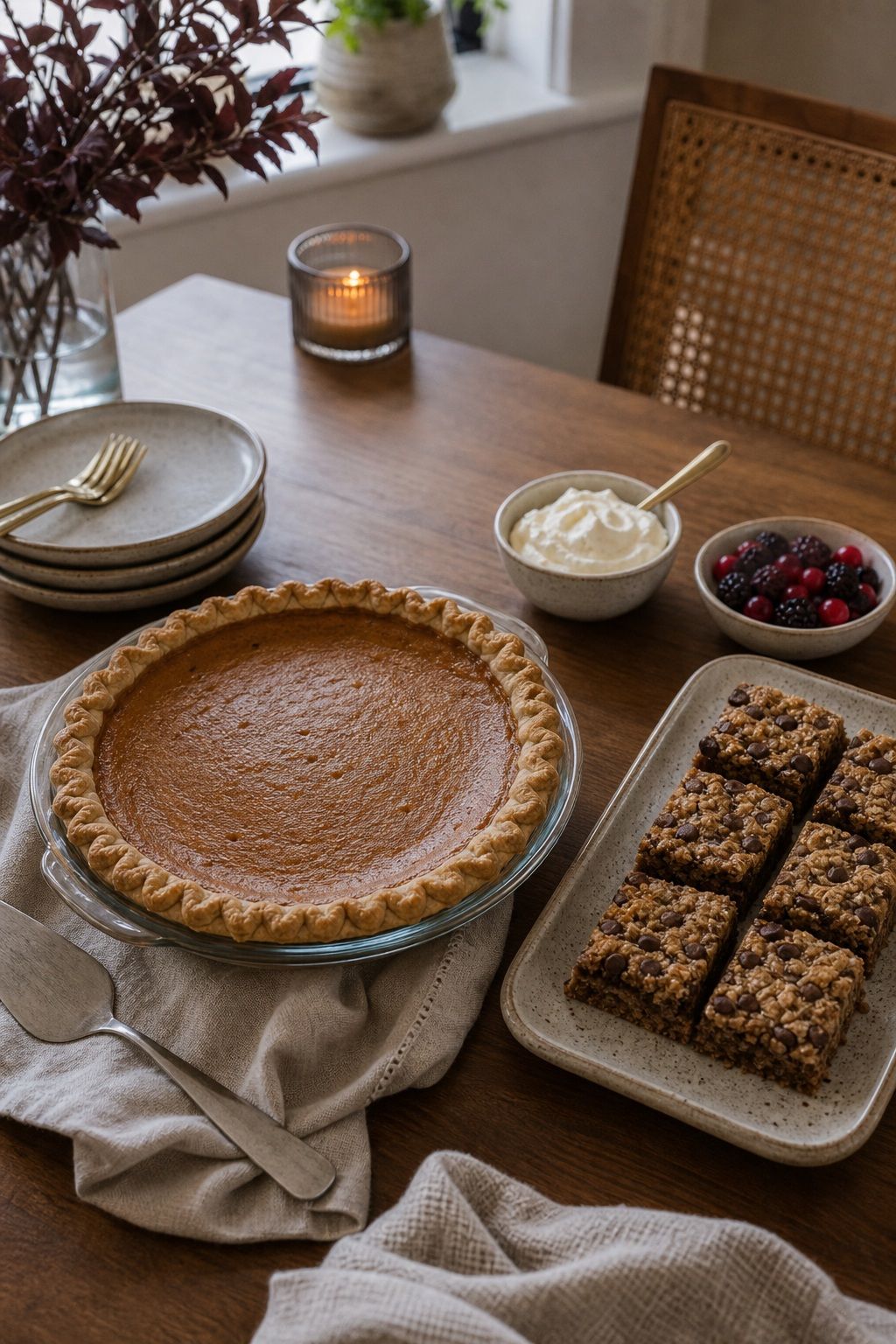 Plan the Dessert Slot Without Overloading It small apartment idea for Top 18 Friendsgiving Food Ideas for an Easy, Crowd-Pleasing Spread.