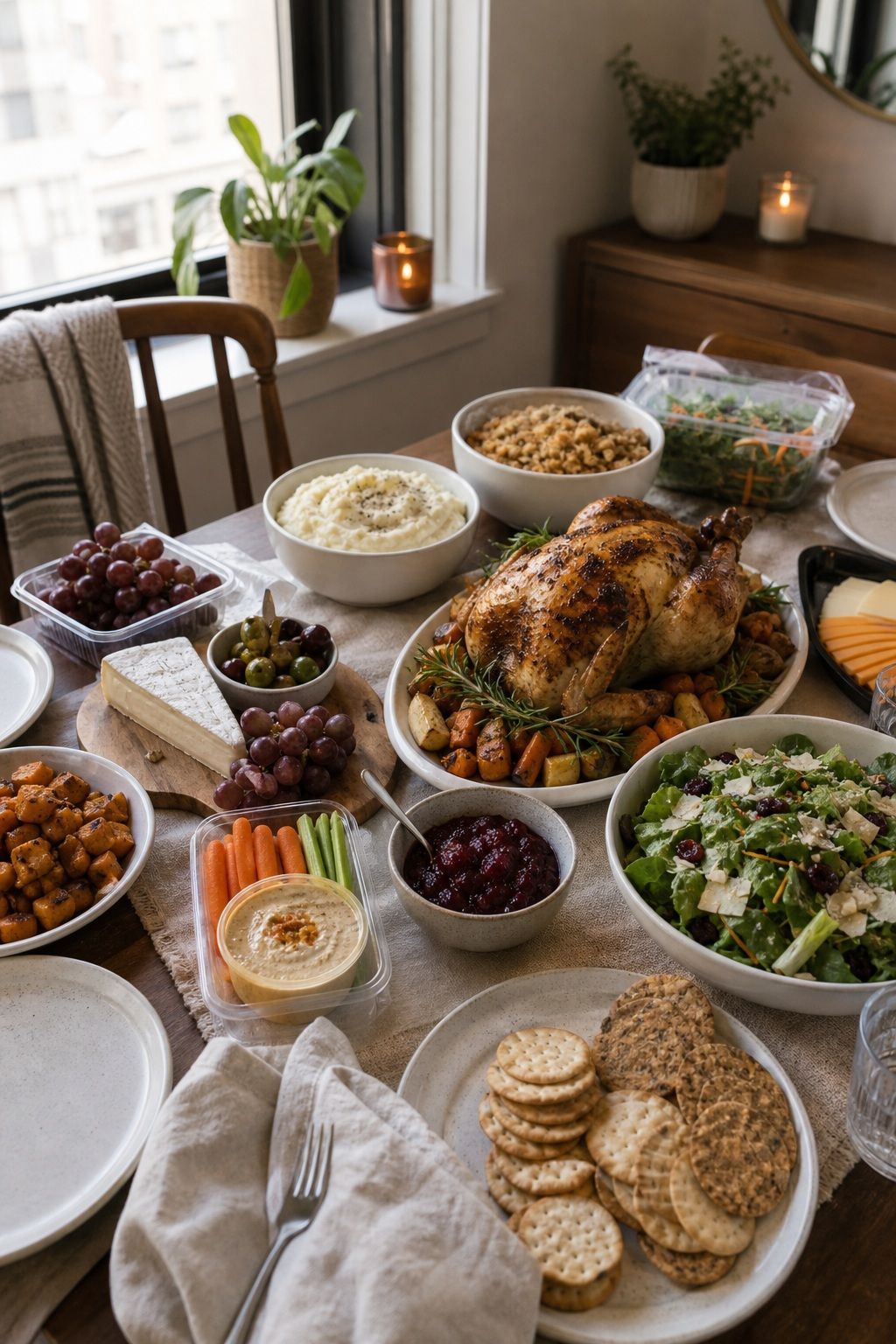 Pull the Spread Together With Easy Picks small apartment idea for Top 18 Friendsgiving Food Ideas for an Easy, Crowd-Pleasing Spread.