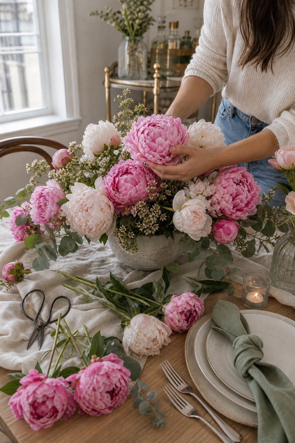 Peonies as the Statement Bloom small apartment idea for Top 20 Spring Wedding Ideas for a Fresh, Floral, and Budget-Friendly Celebration.