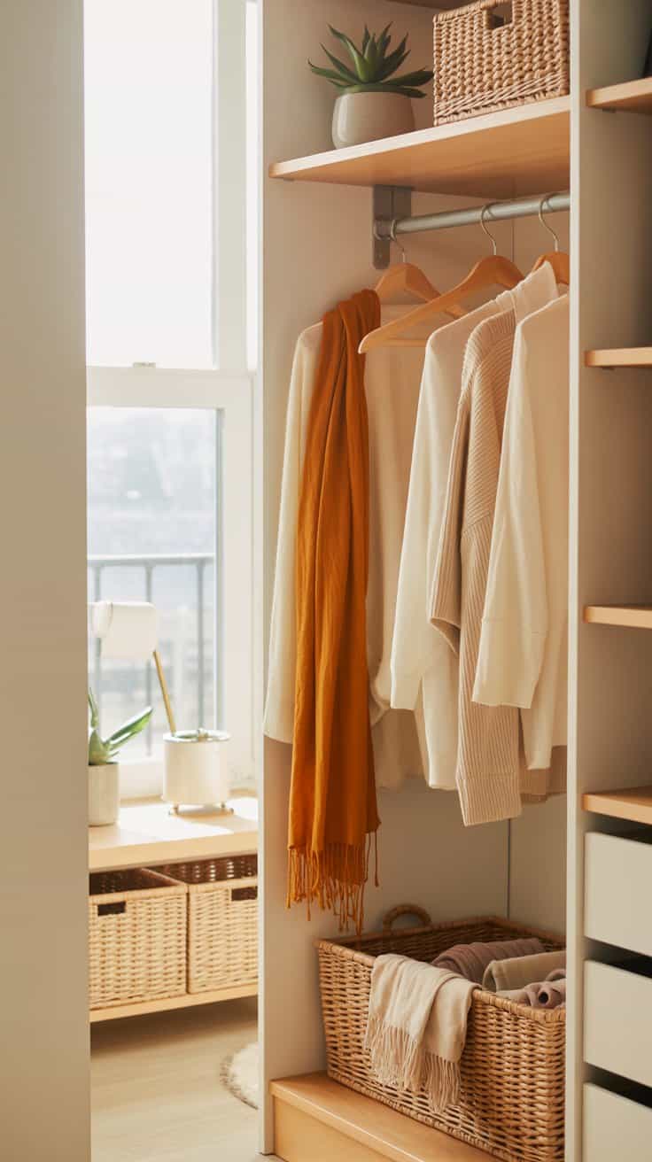 Discover small apartment closet ideas to organize your space beautifully and efficiently. Transform every inch of your closet with clever storage tips and easy upgrades.