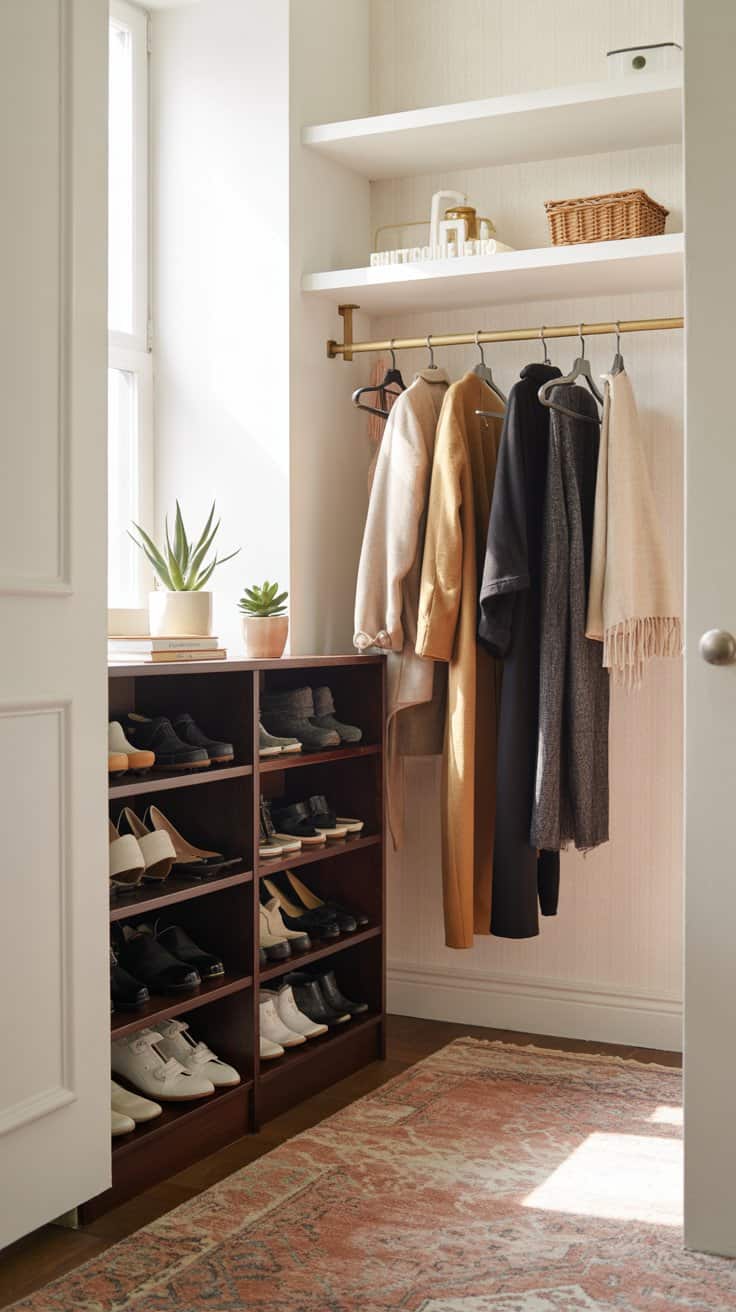 Discover small apartment closet ideas to organize your space beautifully and efficiently. Transform every inch of your closet with clever storage tips and easy upgrades.