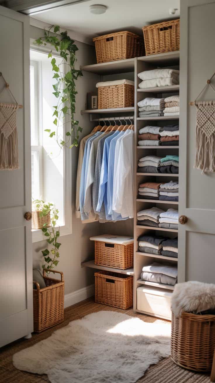 Discover small apartment closet ideas to organize your space beautifully and efficiently. Transform every inch of your closet with clever storage tips and easy upgrades.