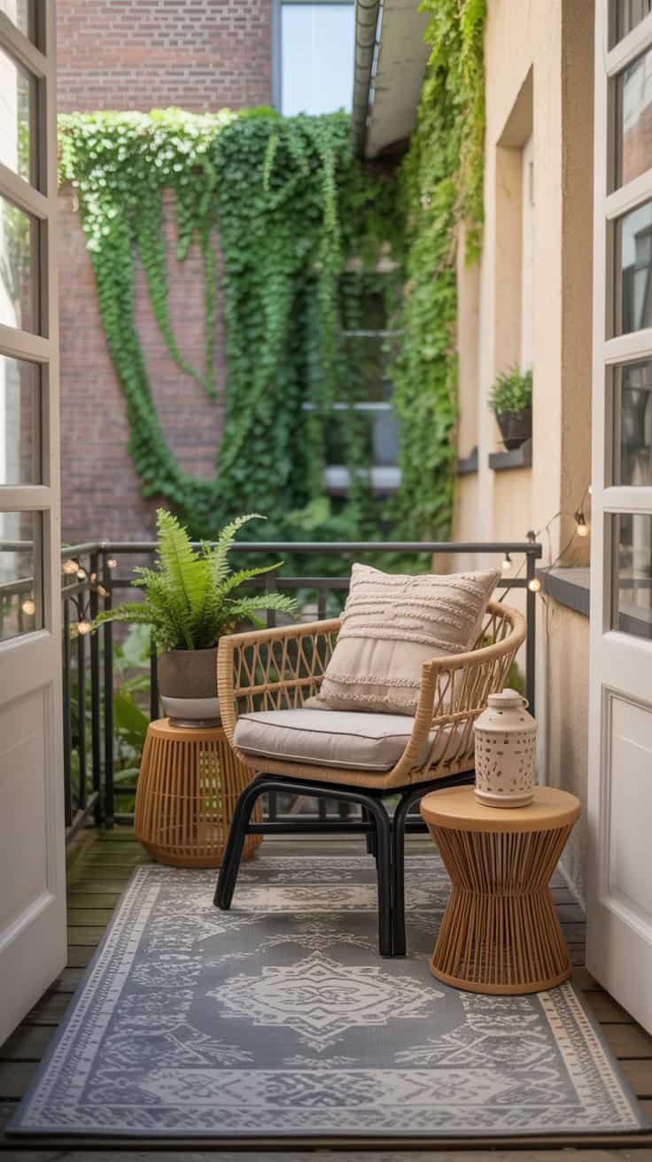 Explore small apartment porch ideas to create a cozy, stylish outdoor space. Learn how to add bistro sets, privacy screens, gardens, lighting, and more for your porch.