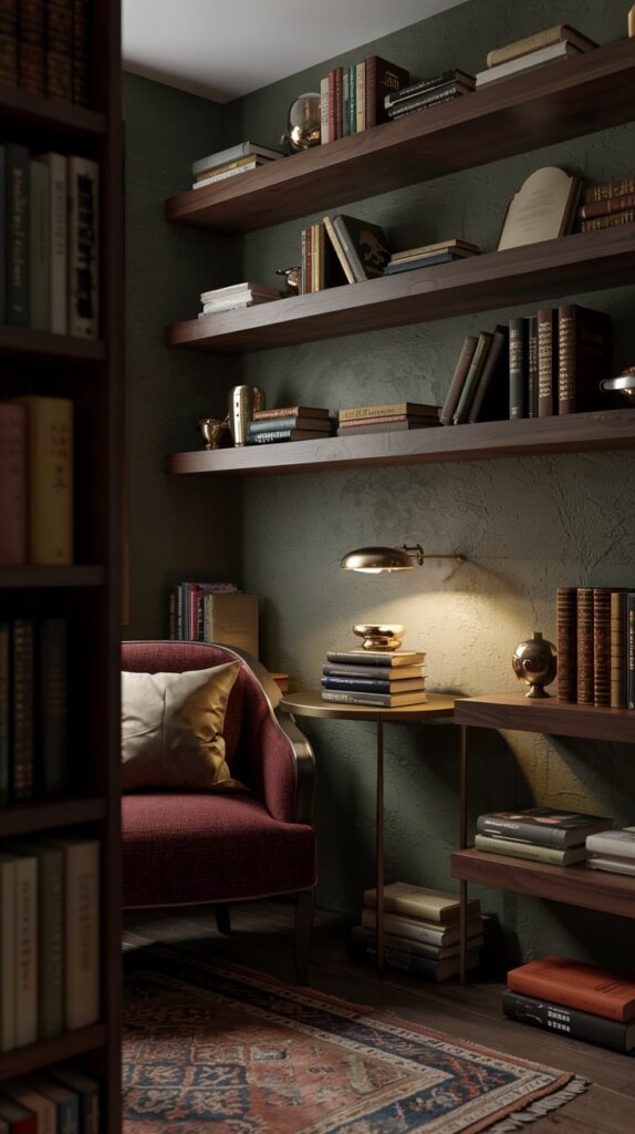 Illustration of Designing A Penthouse Apartment With A Reading Nook