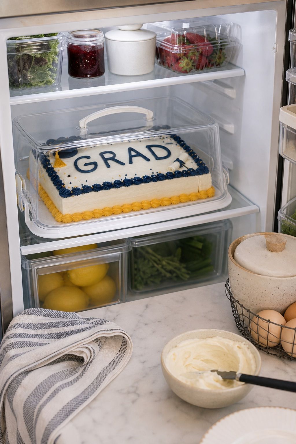 Make the Cake Two Days Ahead for Best Results small apartment idea for Top 15 Easy Graduation Cake Ideas for a Memorable Sweet Treat.