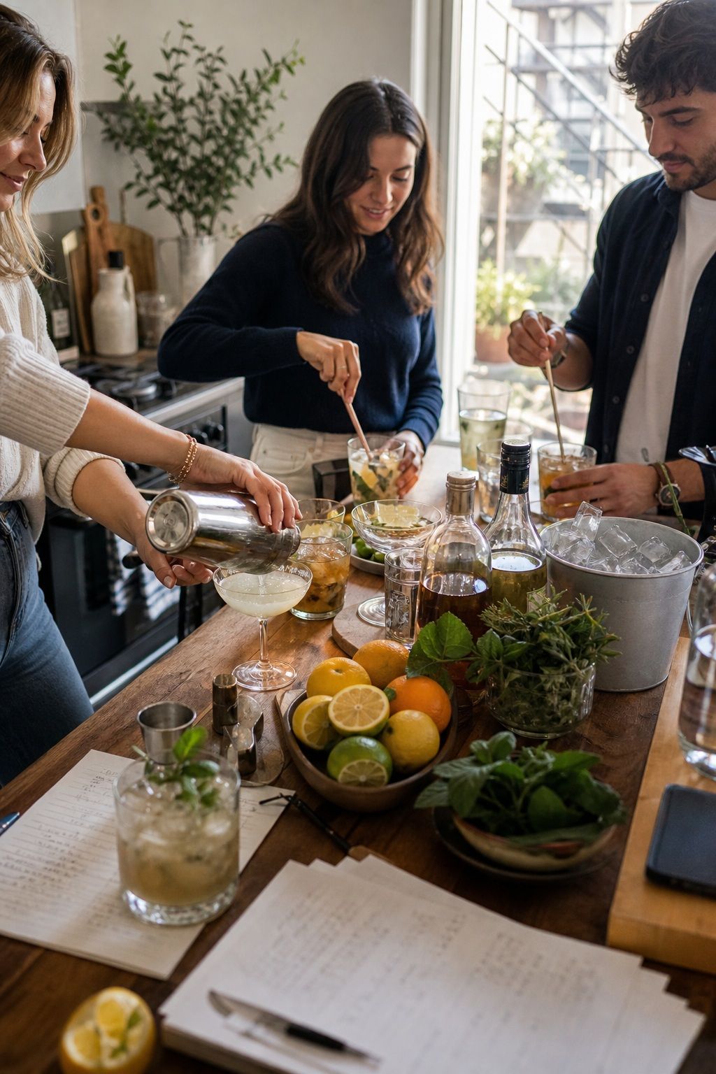 Cocktail Mixology Class small apartment idea for Top 20 Unique Summer Party Ideas to Make Your Event Special.