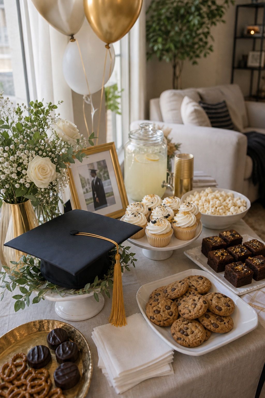 Graduation Open House small apartment idea for Top 20 Unique Summer Party Ideas to Make Your Event Special.