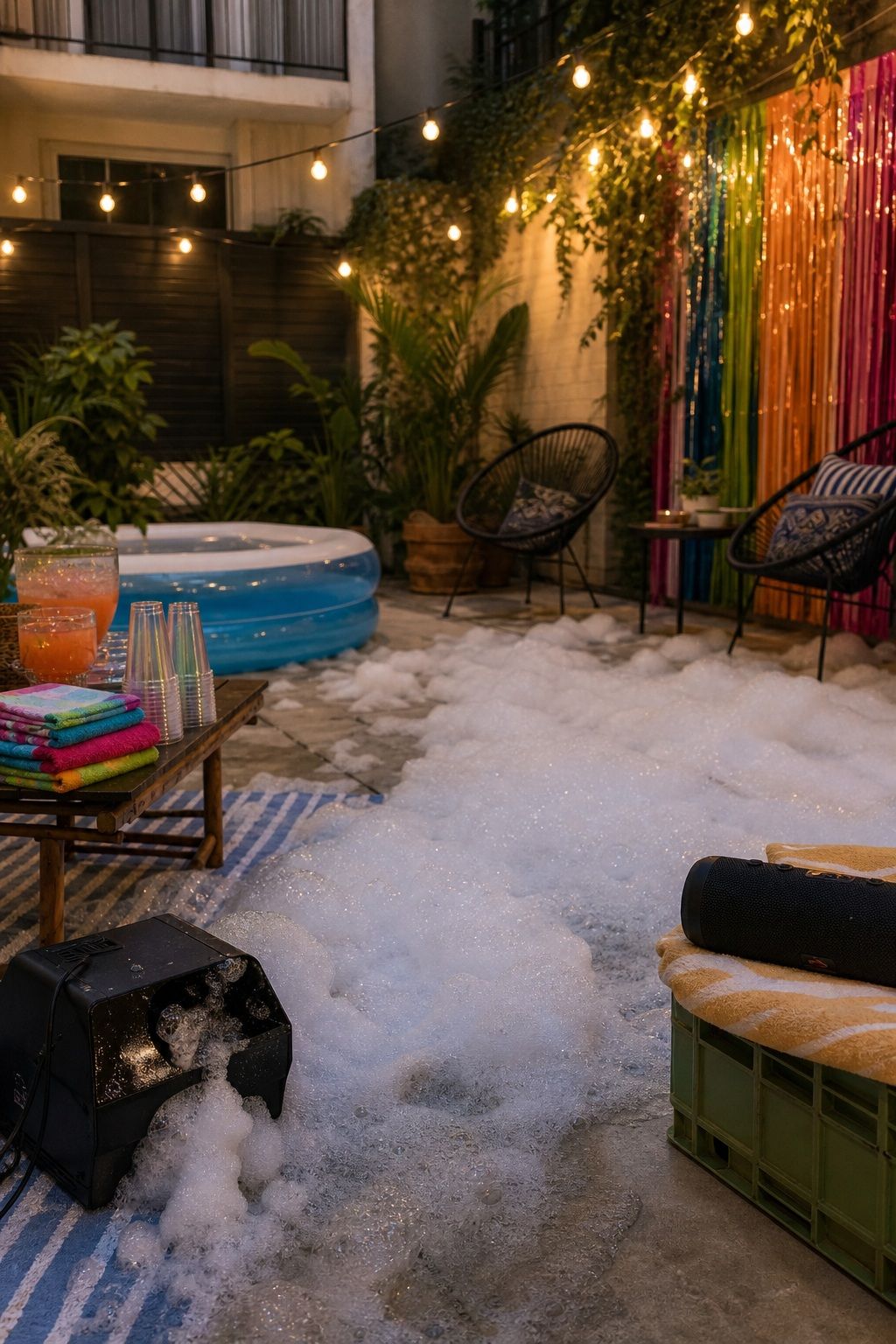 Foam Party for Teens small apartment idea for Top 20 Unique Summer Party Ideas to Make Your Event Special.