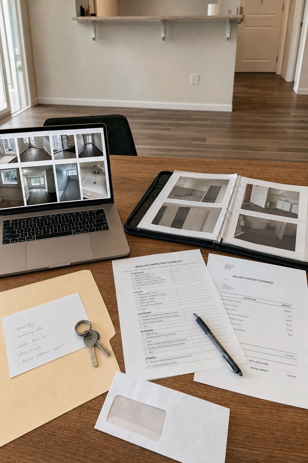 Security Deposit Recovery Strategy small apartment idea for Apartment Moving-Out Checklist: Get Your Full Security Deposit Back.