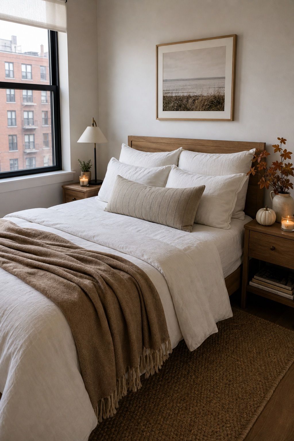 Keep Most of the Room Its Usual Self small apartment idea for Top 18 Autumn Decor Ideas for Bedrooms in Small Apartments.