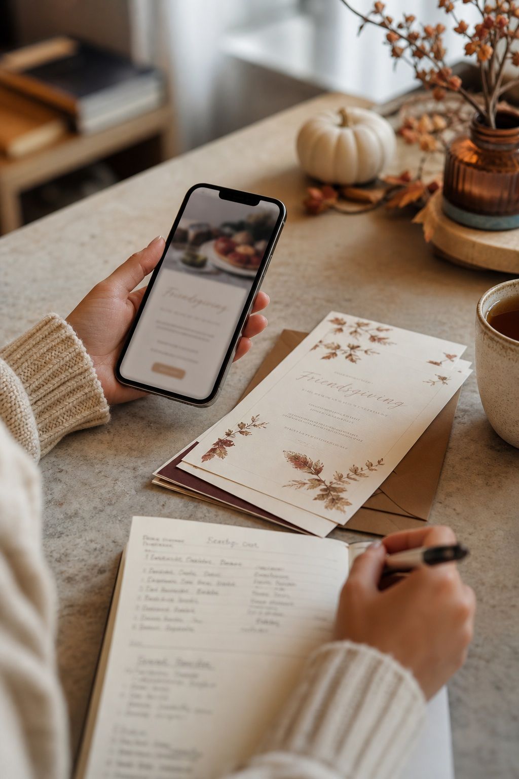Send an Invitation That Sets Expectations small apartment idea for Top 18 Friendsgiving Ideas for a Cozy, Memorable Celebration.