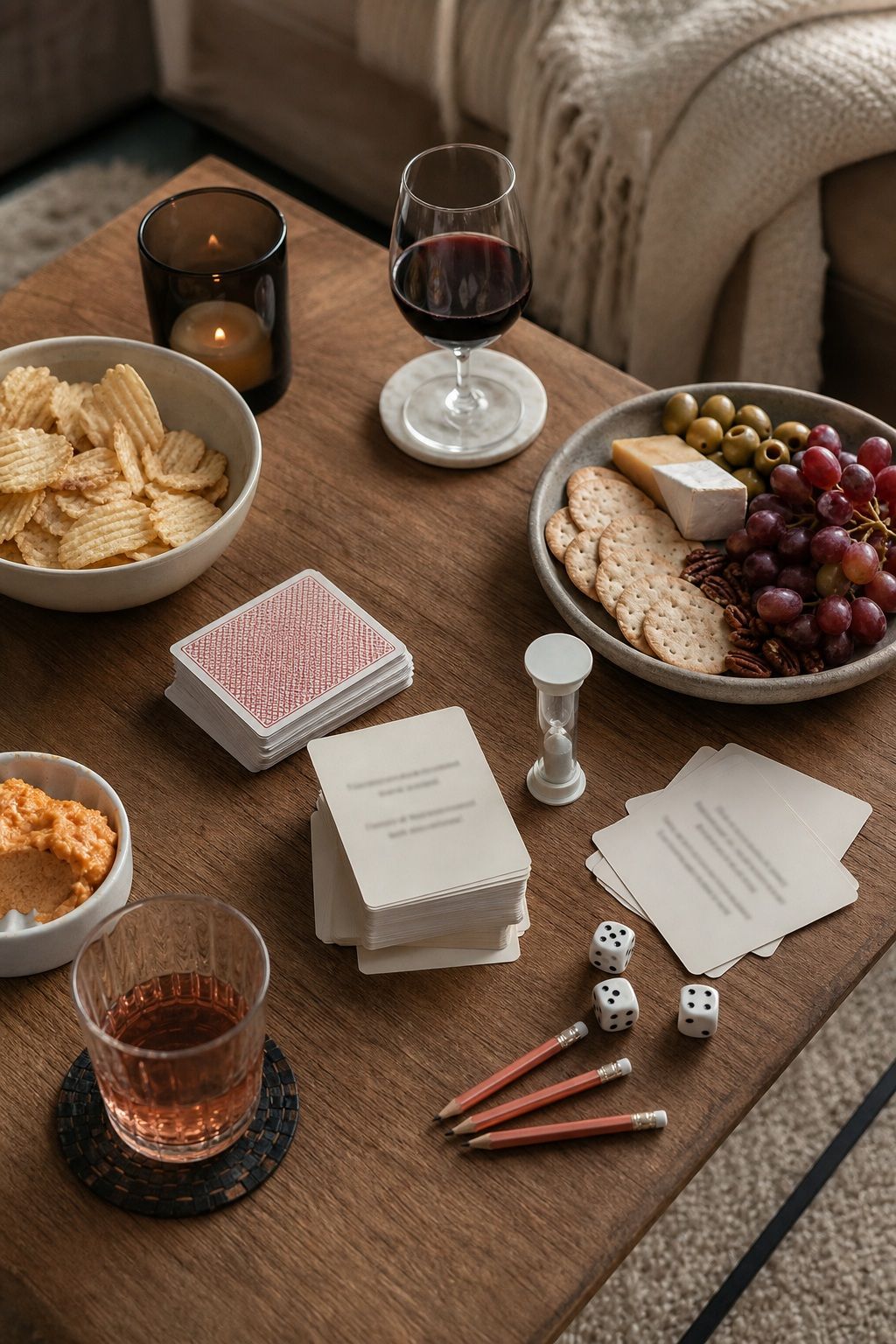 Plan Two or Three Easy Games small apartment idea for Top 18 Friendsgiving Ideas for a Cozy, Memorable Celebration.