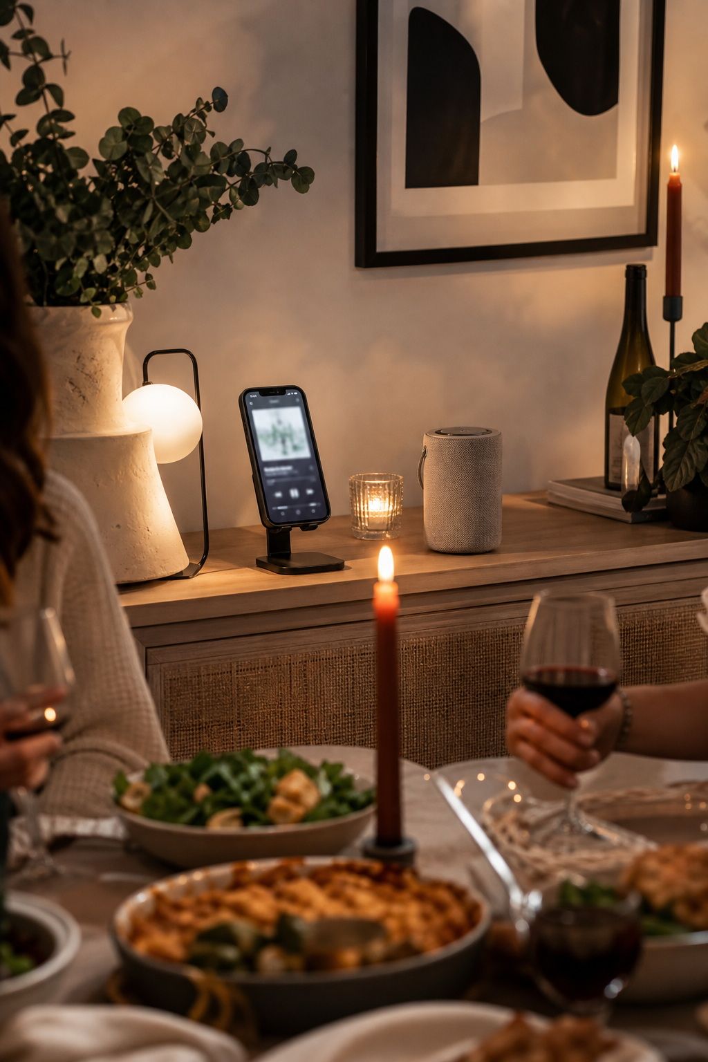 Music Playlist and Background Energy small apartment idea for Top 20 Hosting Friendsgiving Ideas to Create a Cozy and Stylish Celebration.