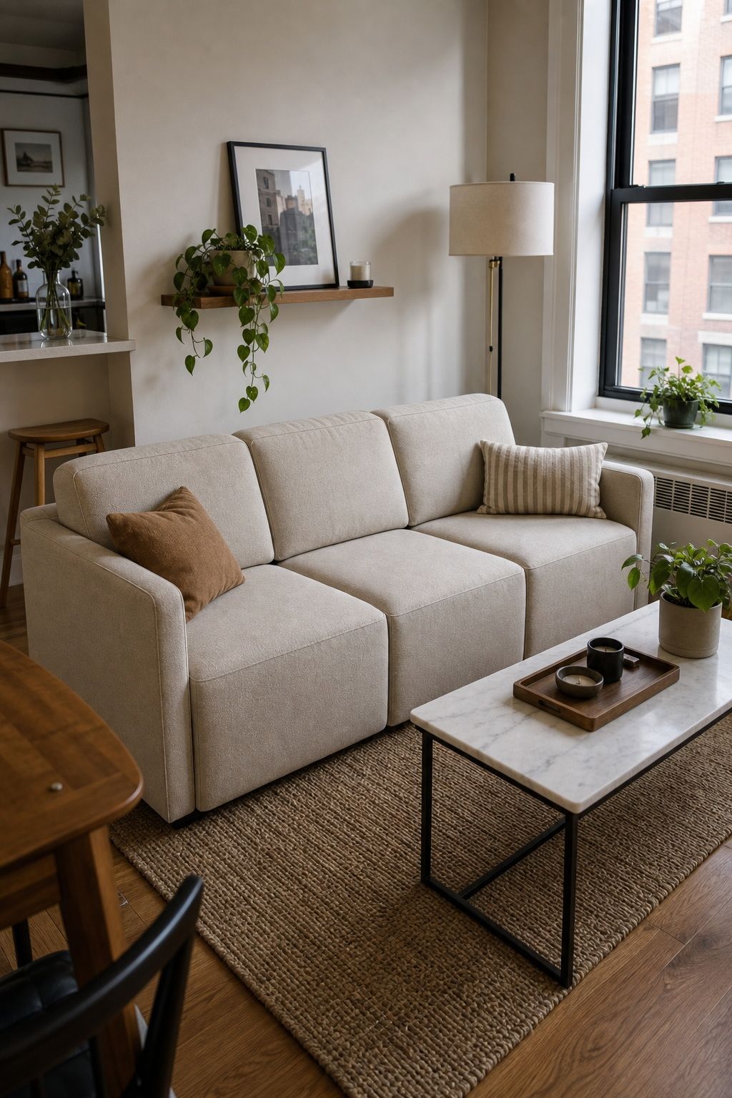 Burrow Nomad Sofa small apartment idea for Top 18 Best Small Apartment Couches for Every Style and Budget.