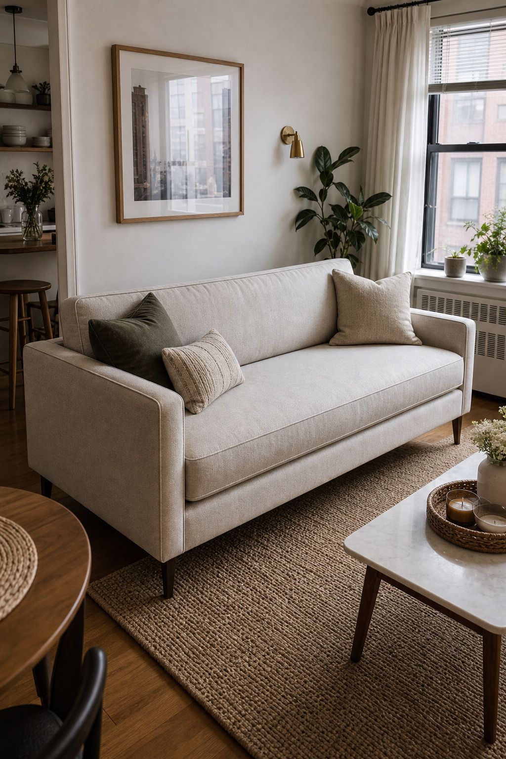 Interior Define Joss Sofa small apartment idea for Top 18 Best Small Apartment Couches for Every Style and Budget.
