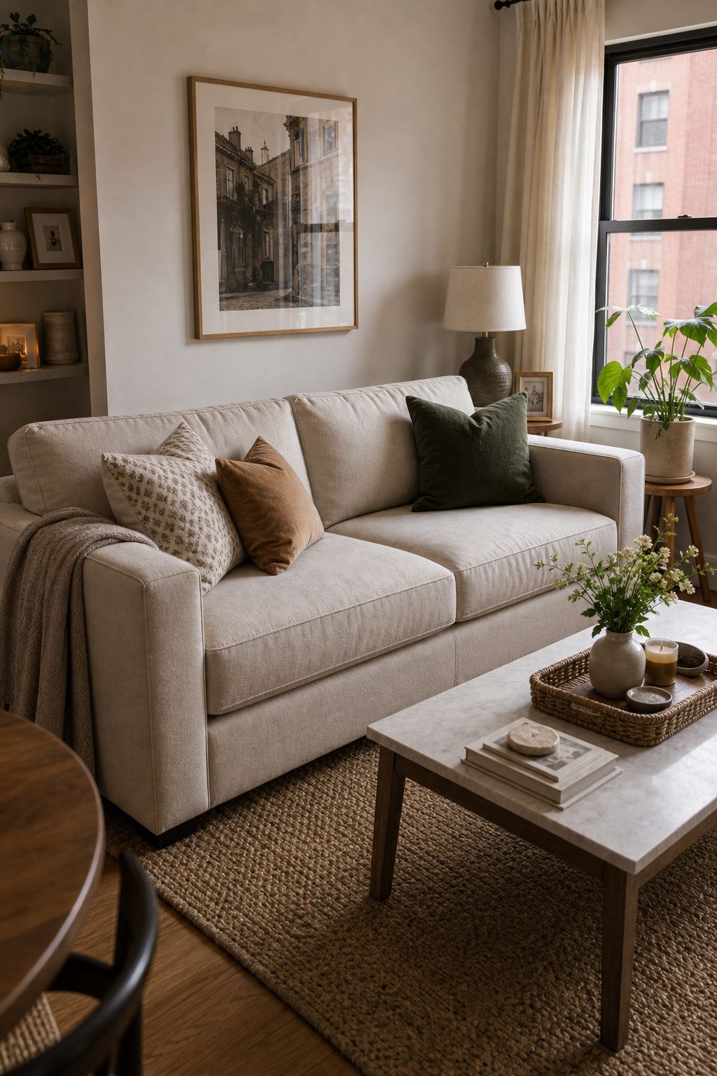 Pottery Barn Cameron Square Arm Sofa small apartment idea for Top 18 Best Small Apartment Couches for Every Style and Budget.