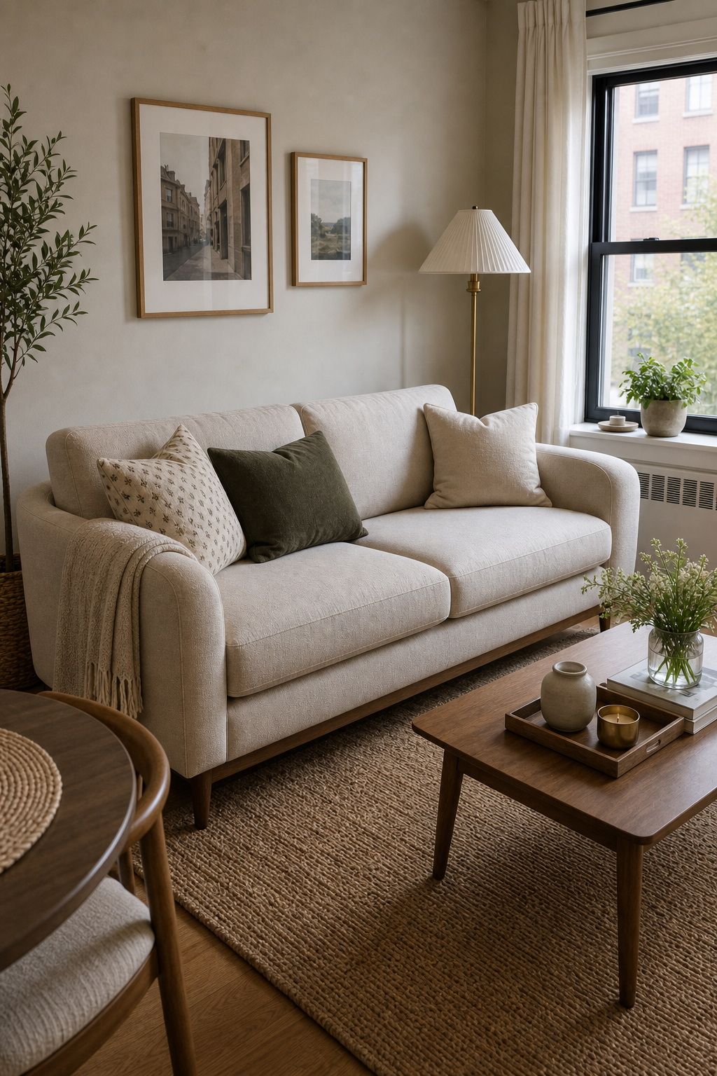 Maiden Home Fulton Sofa small apartment idea for Top 18 Best Small Apartment Couches for Every Style and Budget.