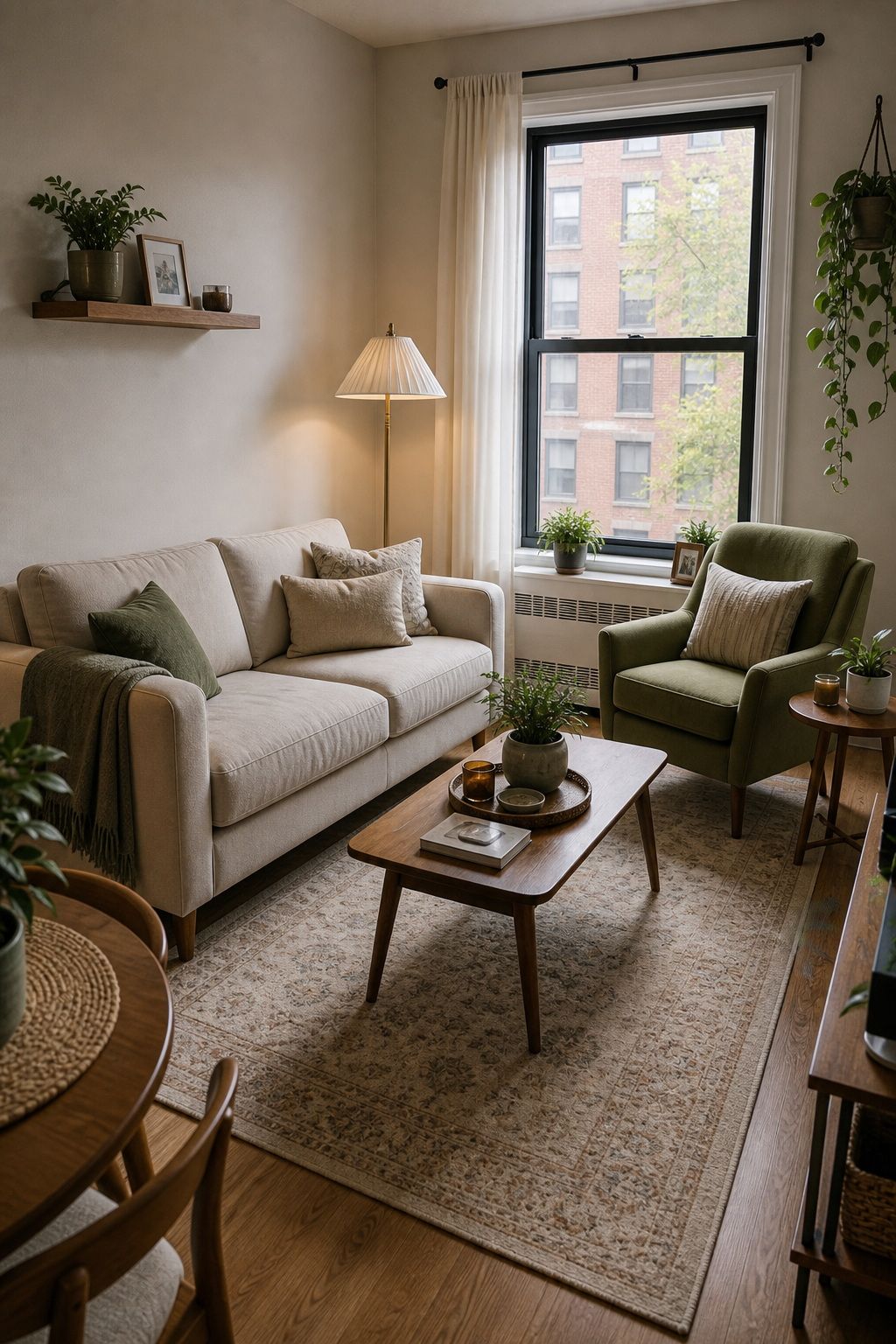 Pair a Loveseat with a Chair Instead of a Full Sofa small apartment idea for Top 18 Best Small Apartment Couches for Every Style and Budget.