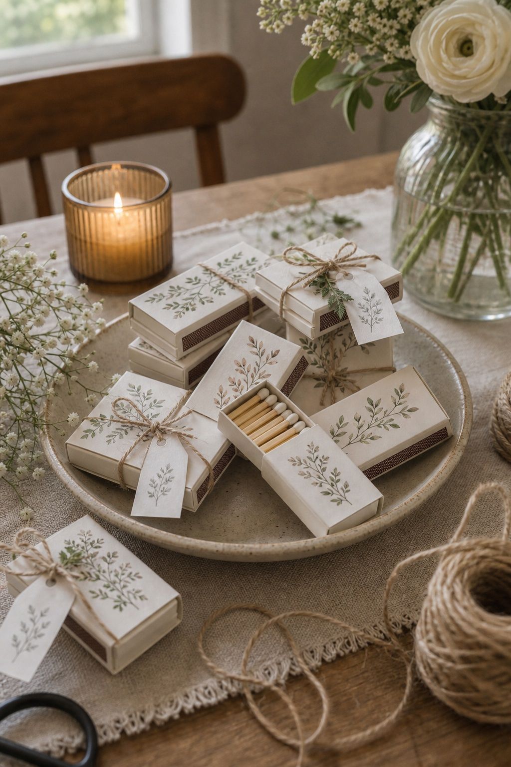 Custom Matchbox Sets small apartment idea for Top 17 Summer Wedding Favors Guests Will Actually Use and Love.