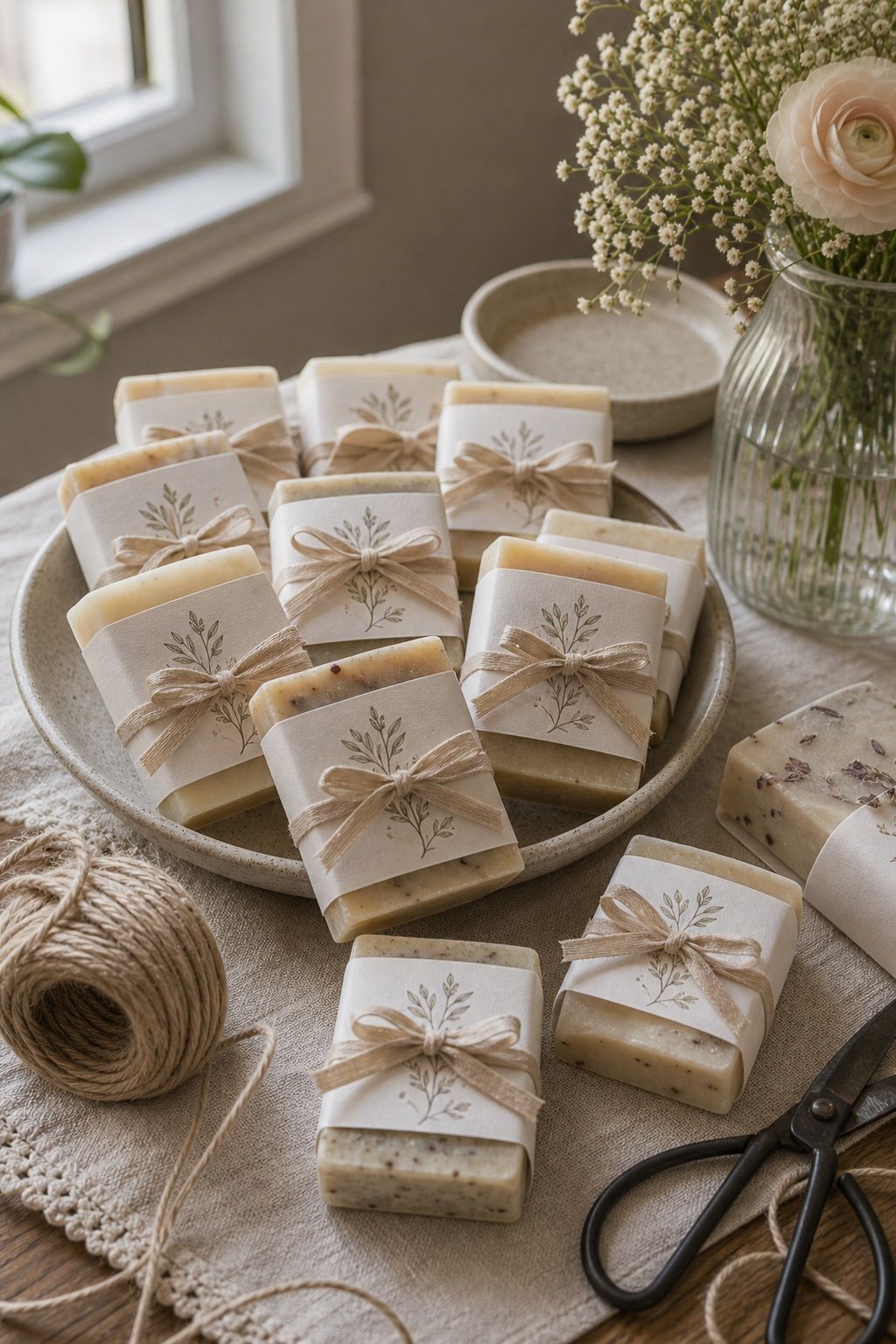 Mini Soaps With Calligraphy Labels small apartment idea for Top 17 Summer Wedding Favors Guests Will Actually Use and Love.