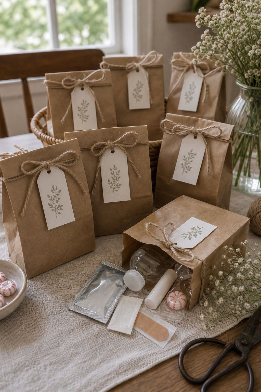Hangover Recovery Kit Bags small apartment idea for Top 17 Summer Wedding Favors Guests Will Actually Use and Love.