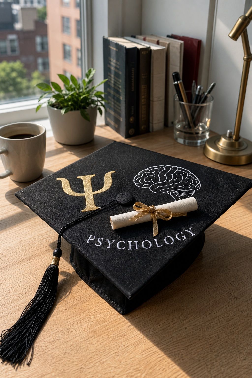 Major Symbol with Diploma Design small apartment idea for Top 20 Creative Graduation Cap Designs to Celebrate Your Big Day.