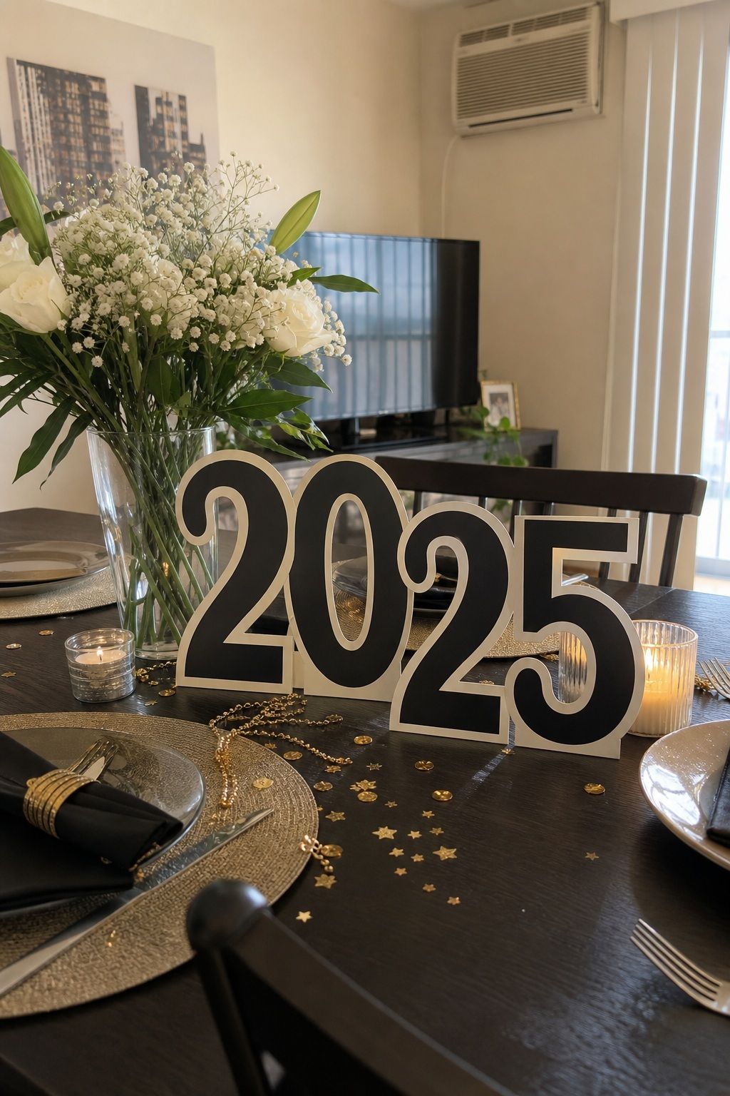 Class Year Number Centerpiece small apartment idea for Top 20 Graduation Decoration Ideas That Make Any Party Feel Special.