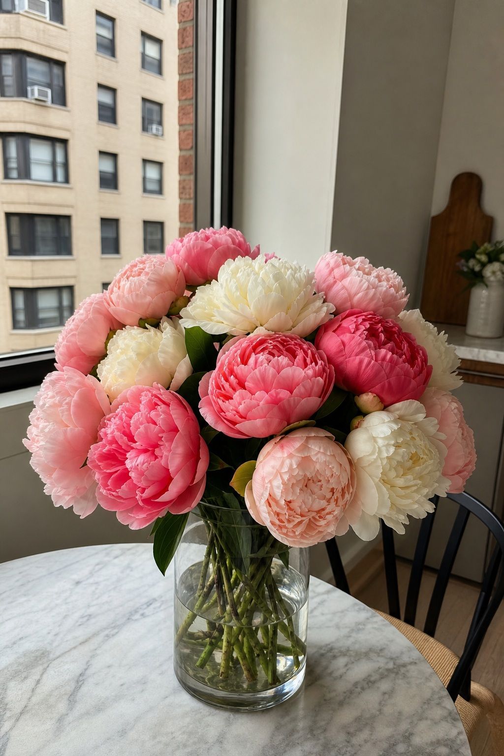 Classic Peony Bouquet small apartment idea for Top 16 Mother's Day Bouquet Ideas for a Beautiful Gift.