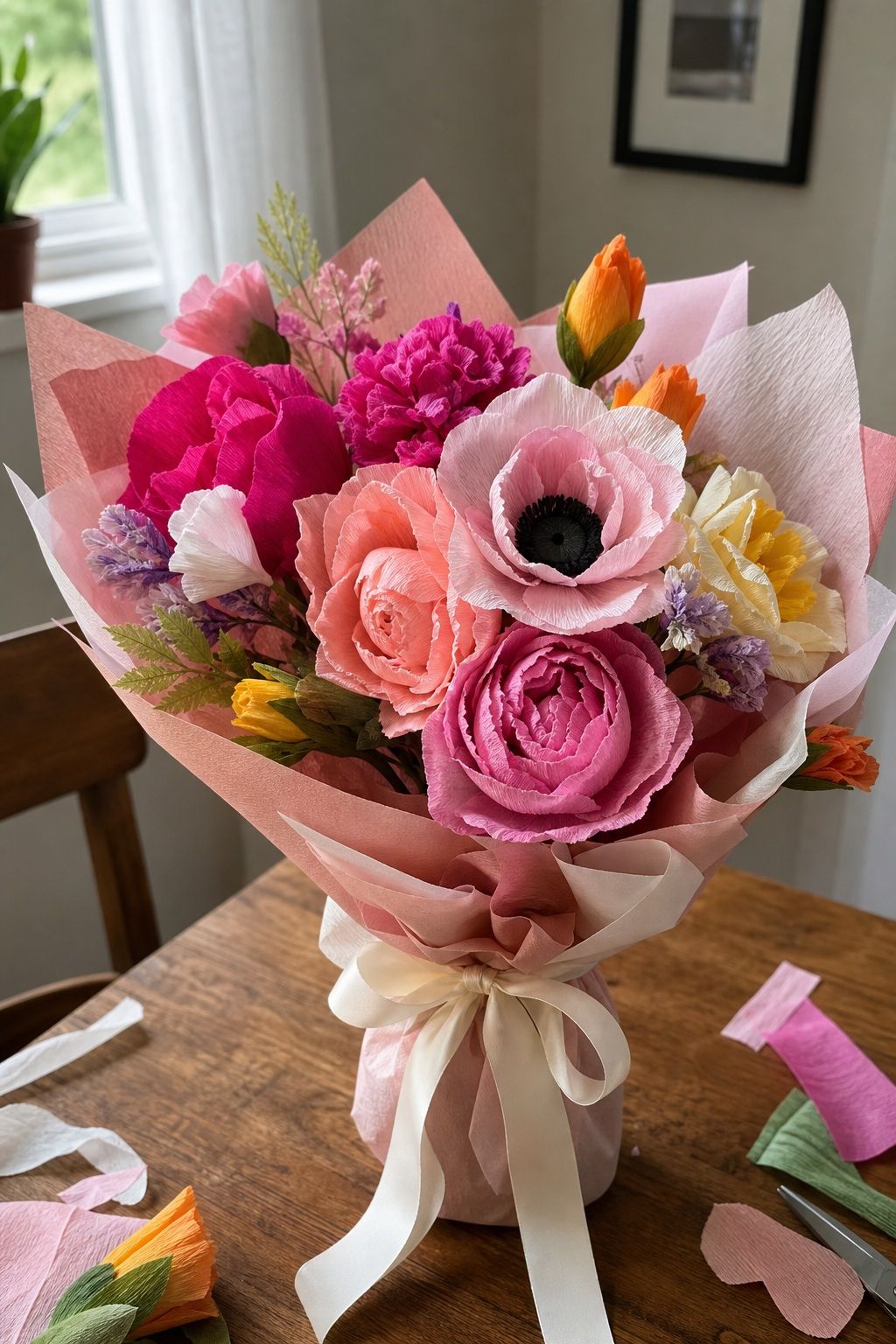 Paper Flower Bouquet small apartment idea for Top 16 Mother's Day Bouquet Ideas for a Beautiful Gift.