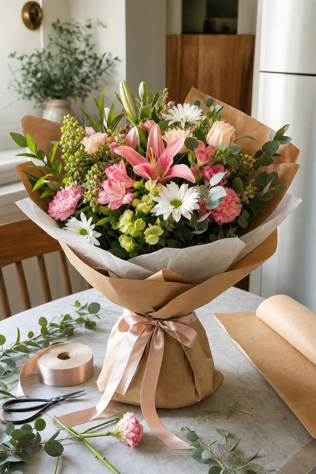 Grocery Store Upgrade Bouquet small apartment idea for Top 16 Mother's Day Bouquet Ideas for a Beautiful Gift.