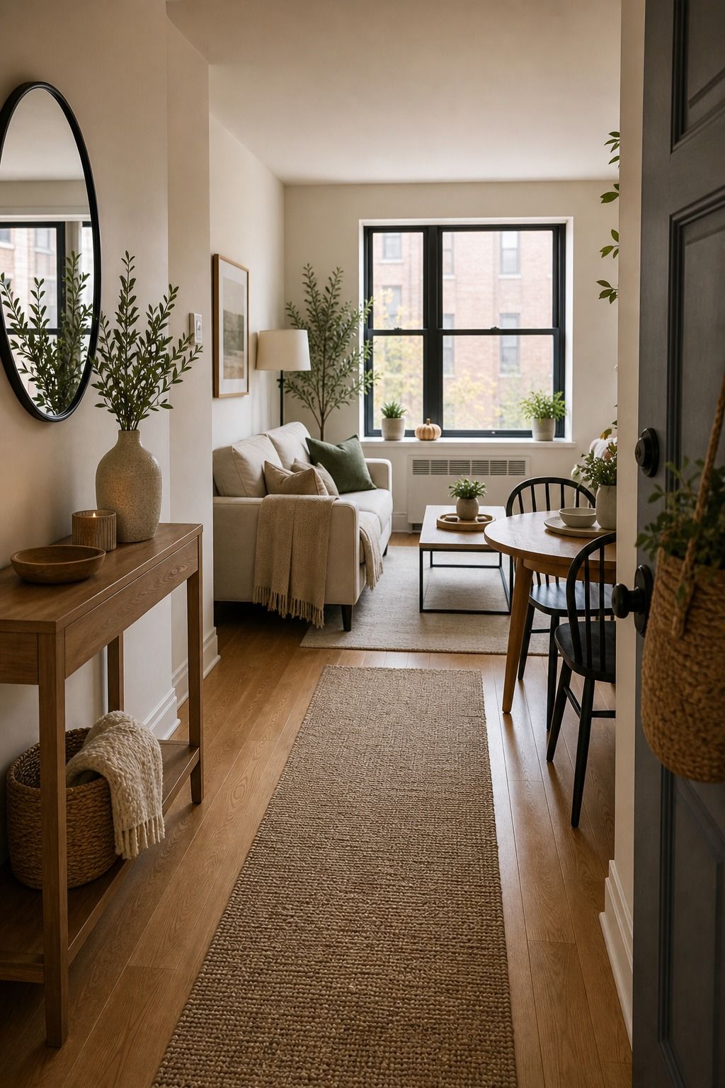 Plan a Clear Path of Flow small apartment idea for Top 18 Small Apartment Interior Design Ideas That Transform Your Space.