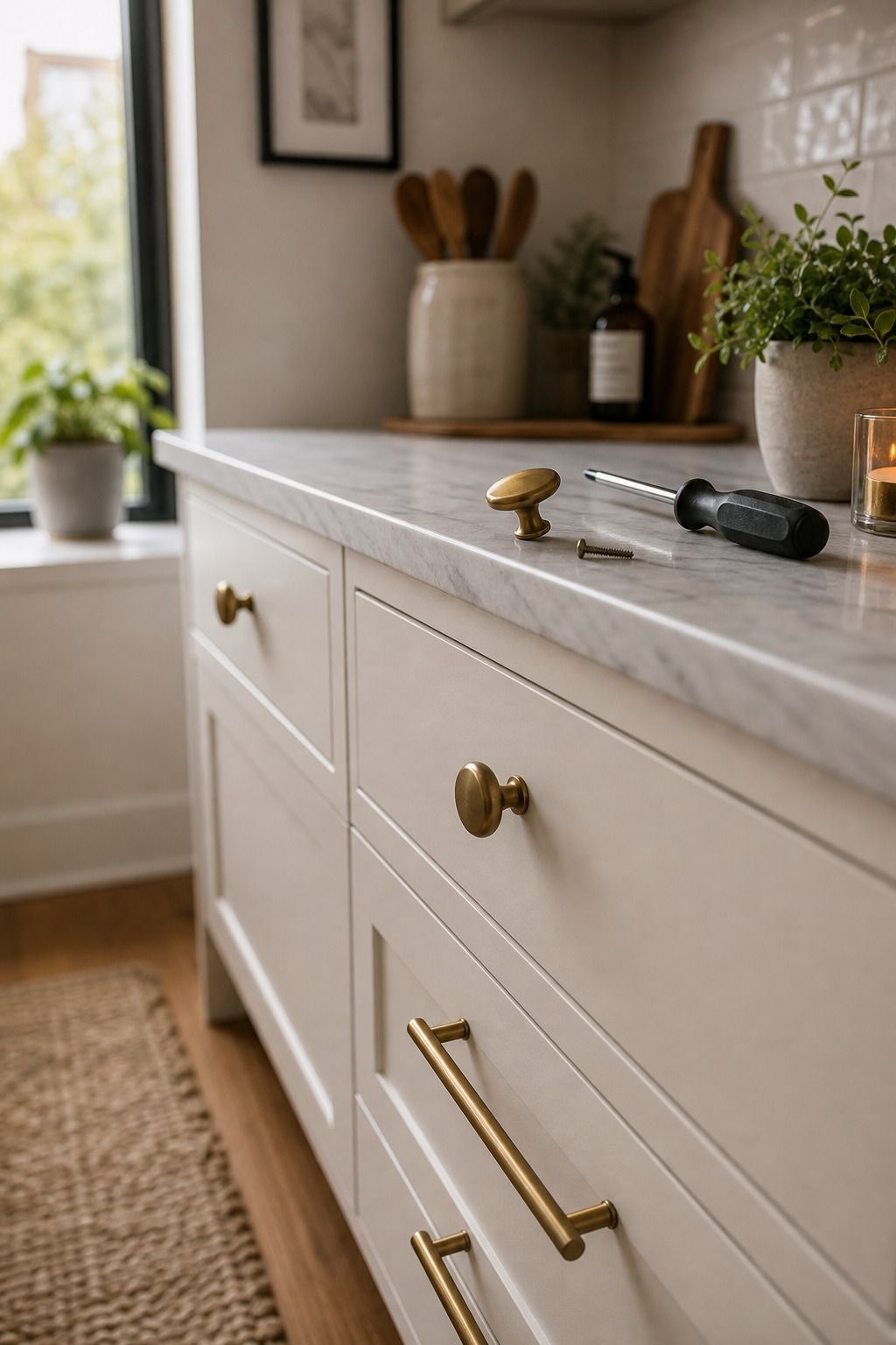 Swap the Hardware small apartment idea for Top 18 Small Apartment Interior Design Ideas That Transform Your Space.