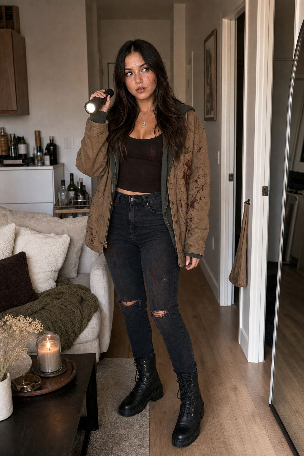 A Modern Horror Movie Character small apartment idea for Top 20 Creative Women Halloween Costume Ideas for Every Vibe.