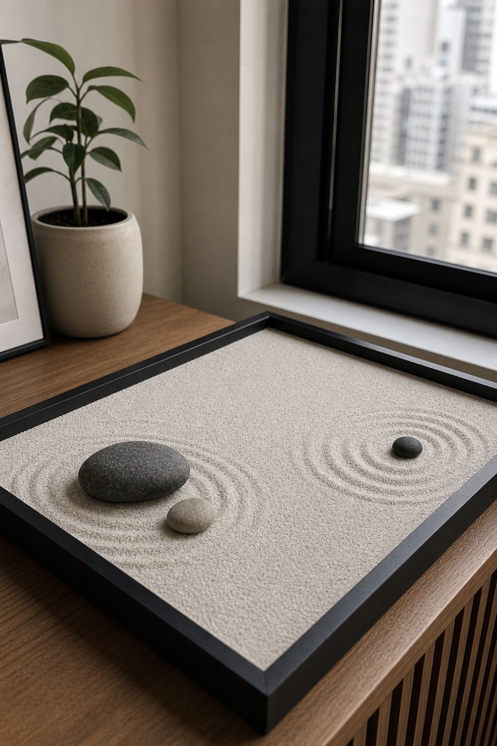 Leave Generous Empty Space small apartment idea for Top 17 Zen Garden Home Decor Ideas for Small Apartments.