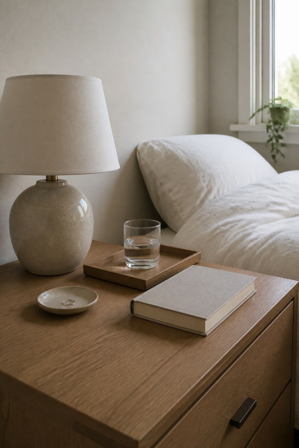 Declutter the Surfaces First small apartment idea for Top 17 Bedroom Zen Home Decor Ideas for Small Apartments.