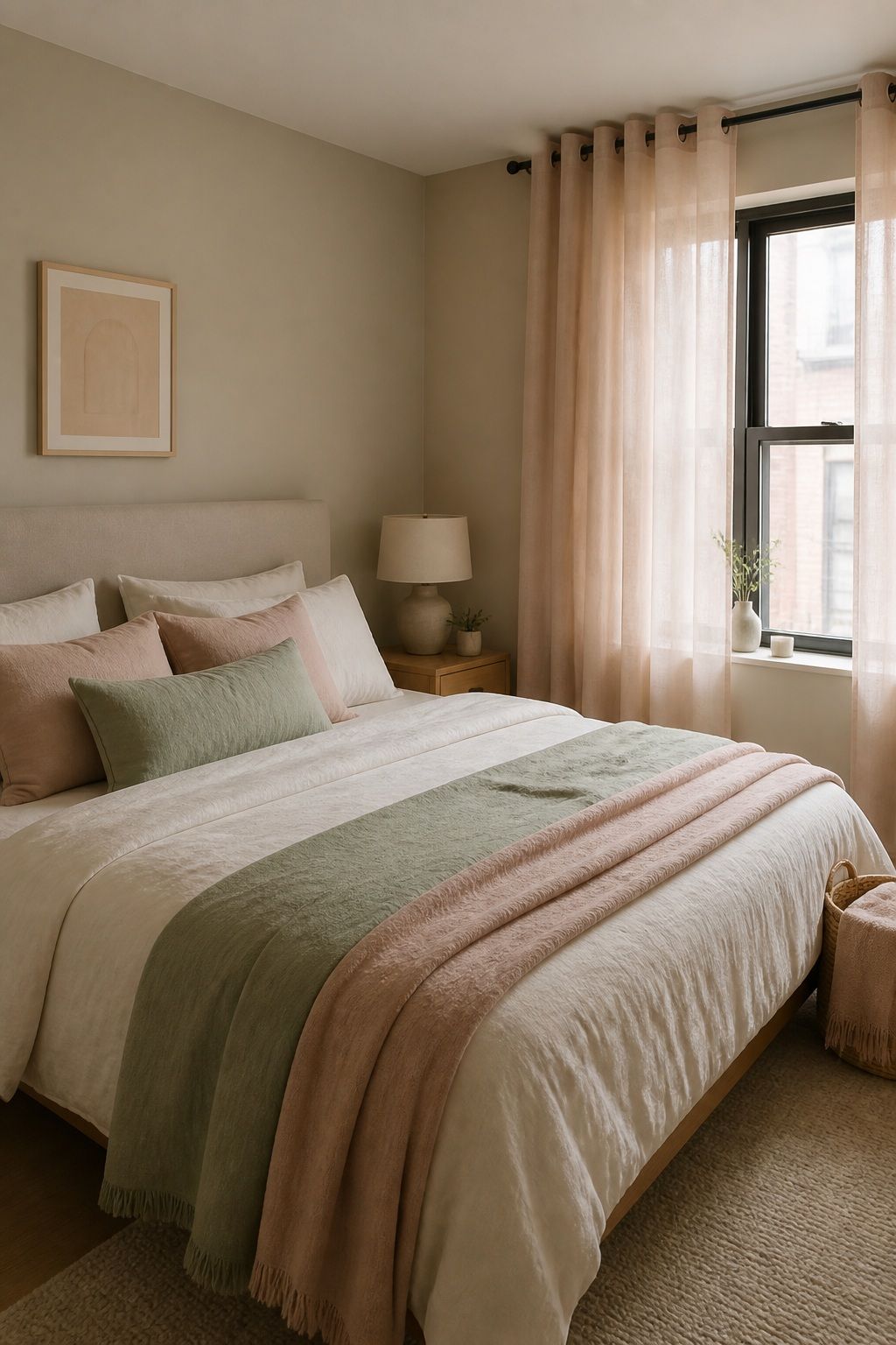 Choose a Soft, Enveloping Palette small apartment idea for Top 17 Bedroom Zen Home Decor Ideas for Small Apartments.