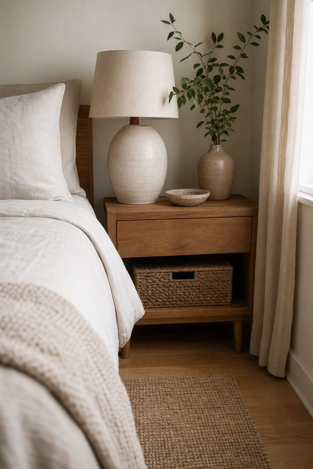 Build Calm With Natural Materials small apartment idea for Top 17 Bedroom Zen Home Decor Ideas for Small Apartments.