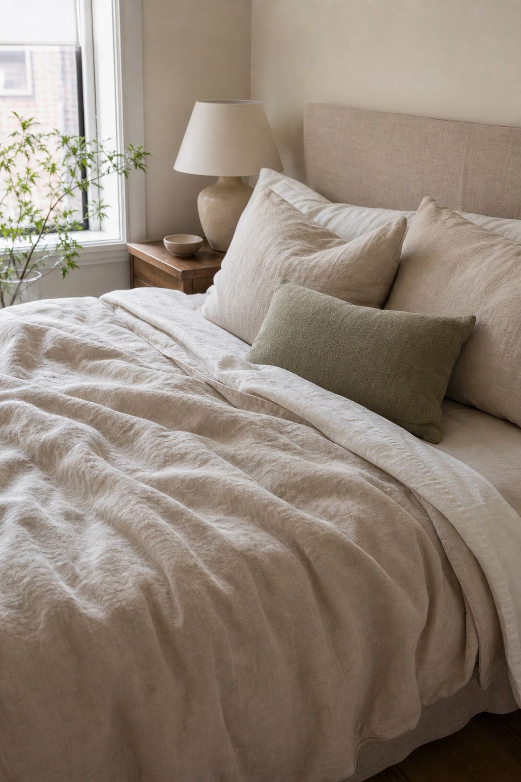 Choose Calm, Quality Bedding small apartment idea for Top 17 Bedroom Zen Home Decor Ideas for Small Apartments.