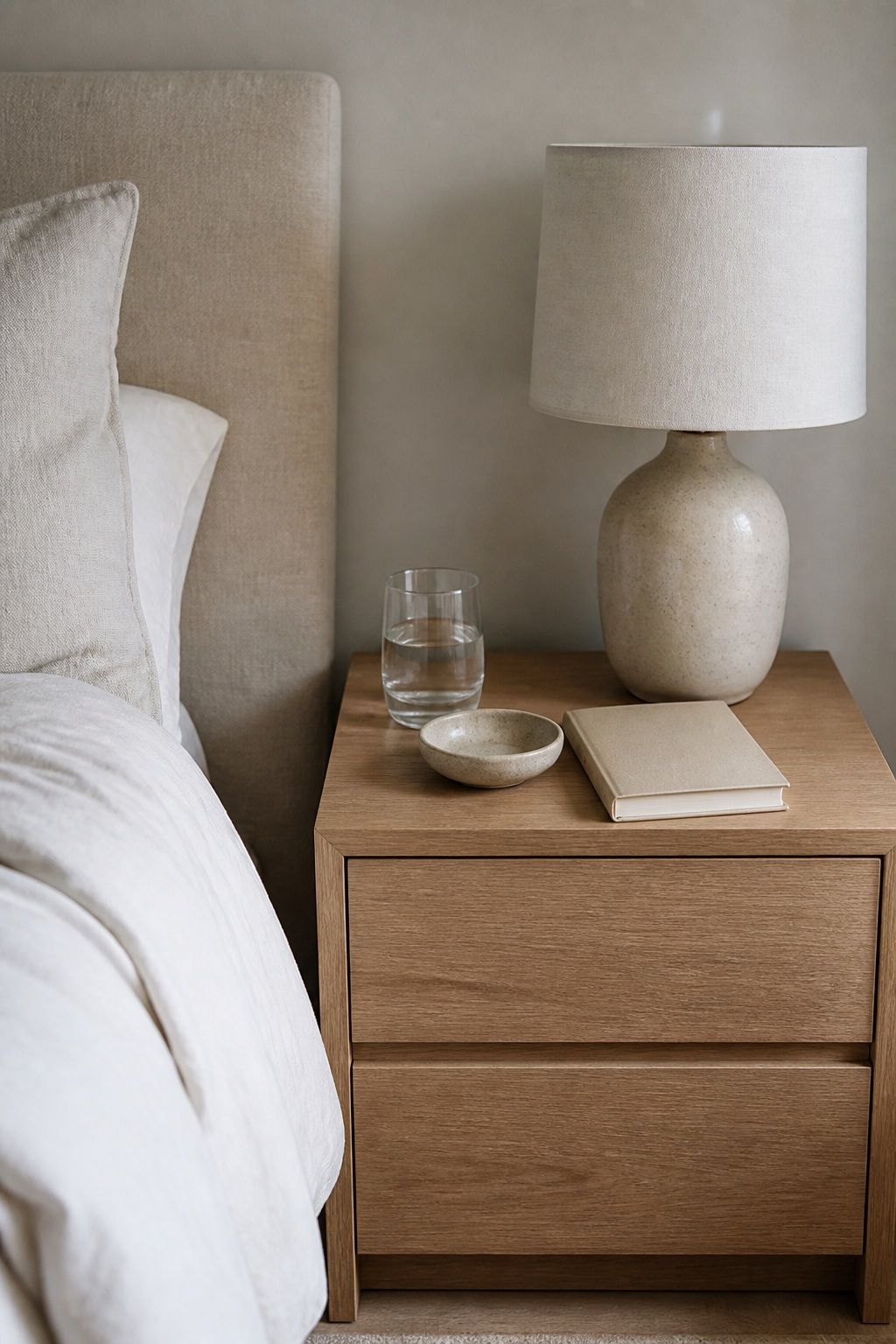 Keep the Nightstands Minimal small apartment idea for Top 17 Bedroom Zen Home Decor Ideas for Small Apartments.