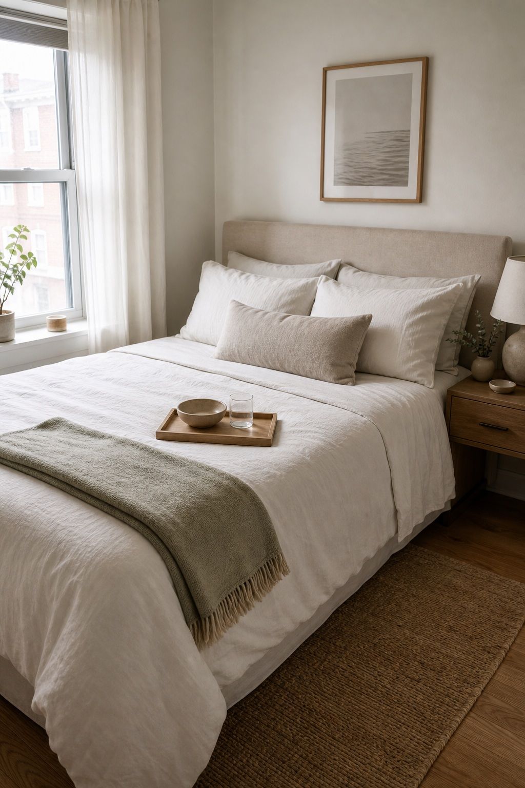 Maintain the Calm With a Daily Reset small apartment idea for Top 17 Bedroom Zen Home Decor Ideas for Small Apartments.