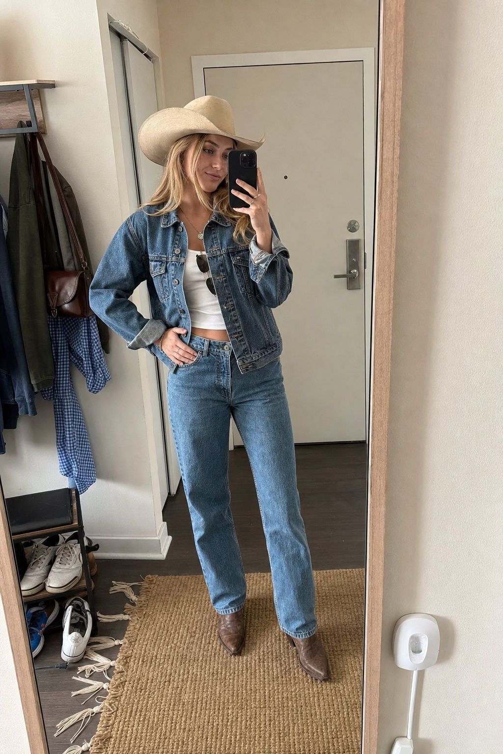 A Cowboy or Cowgirl From Existing Denim small apartment idea for Top 19 College Halloween Costume Ideas That Are Cheap and Easy.