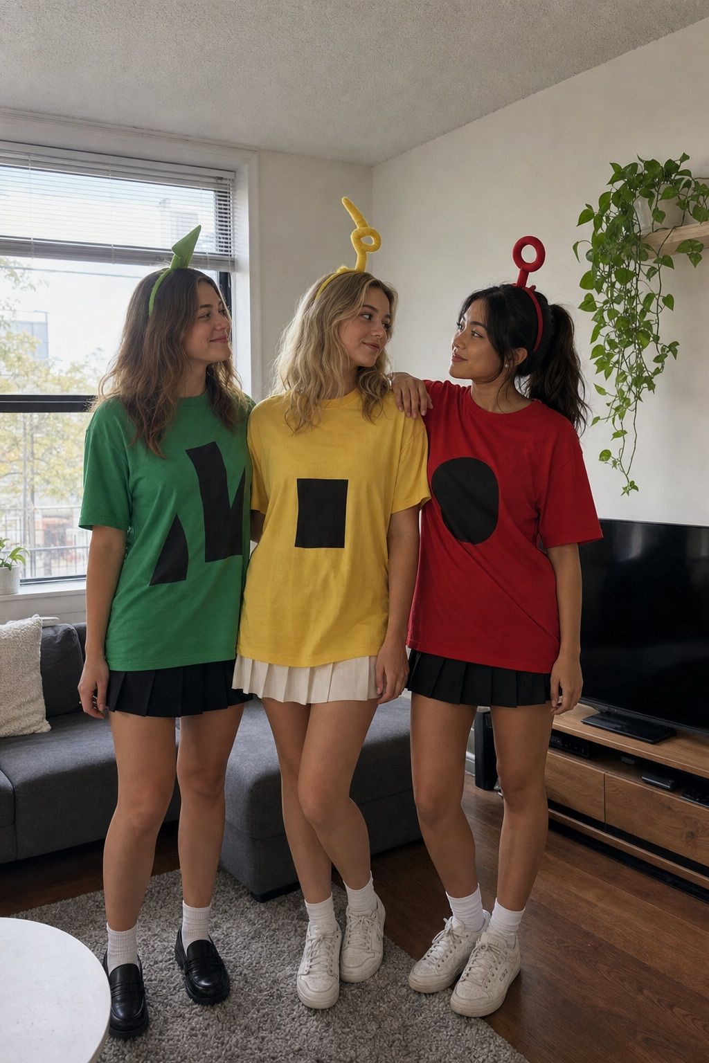 Split a Group Theme Across Roommates small apartment idea for Top 19 College Halloween Costume Ideas That Are Cheap and Easy.